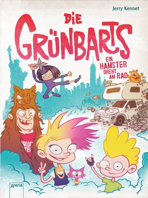 cover image of Die Grünbarts (3). Ein Hamster dreht am Rad